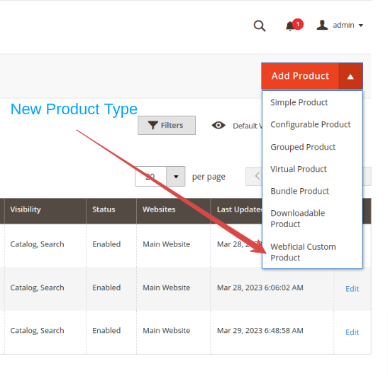 Magento 2 Custom product type